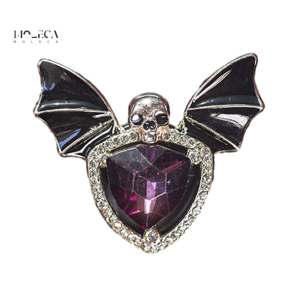 Compact Car Fragrance Diffuser Air Freshener Vent Clip Halloween Skull Bat Charm Auto Aroma Stylish Truck for Southeast