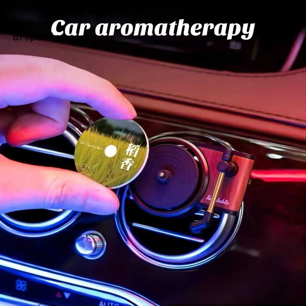Car Air Freshener Home Player Aroma Diffuser – Compact Easy Install Vent Clip Intelligent Scent Device for Fresh and P