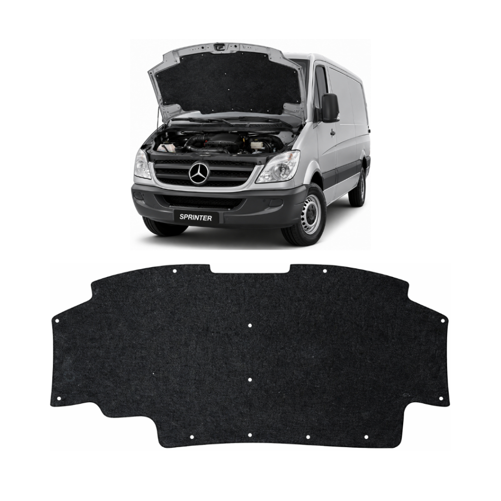 Manta Forro Capô Mercedes Sprinter 2004 2005 2006 2007 2008 Autoadesiva Grud Capu Capuz Capus