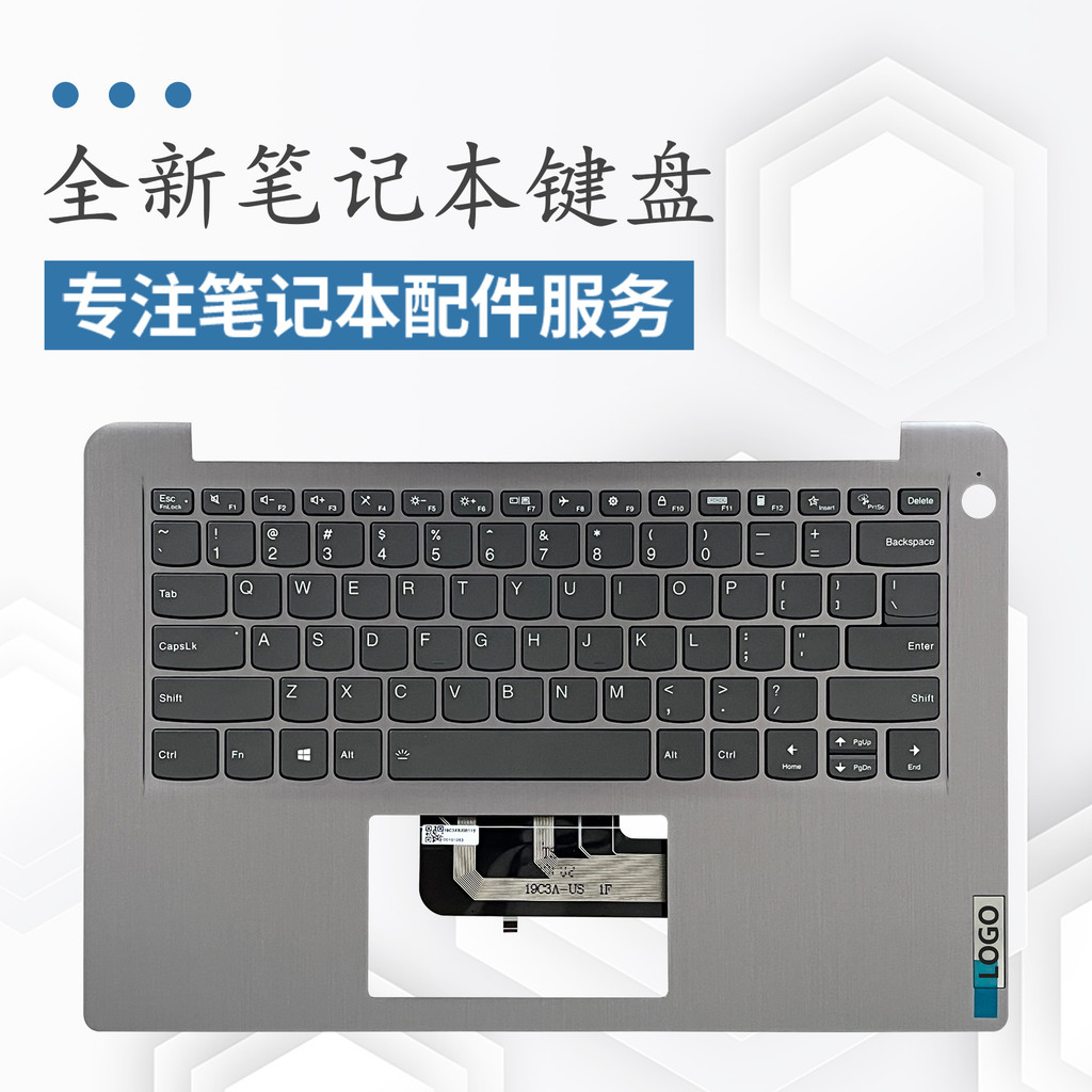 Adequado para Lenovo IdeaPad 3-14ADA6 3-14ALC6 3-14ITL6 teclado de Notebook com capa C