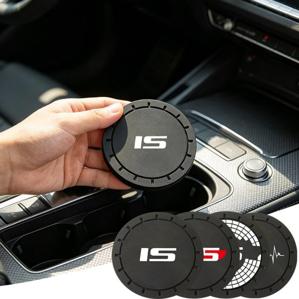 1 Peça Anti-ruído Porta Copo Silicone Carro Interior Do Carro For Lexus IS250 IS300 IS350 F Sport 300h Sedan