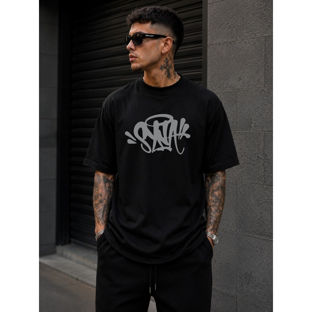 Camiseta SynA Streetwear Masculino Hip Hop Estilo Gringo Premium