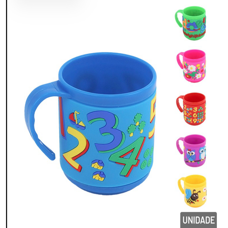 Caneca 3D Educativa Sensorial - Estimula Coodernaçao e Foco Criança Infantil