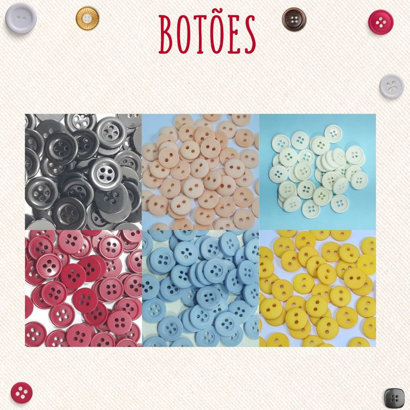Botões 22mm Botao colorido para vestidos e uniformes casacos blazer BT22