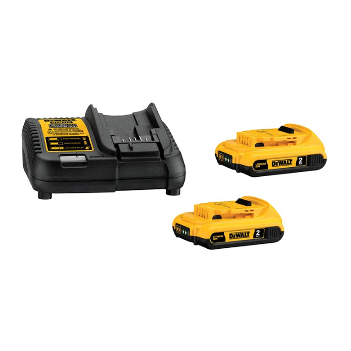 Kit 2 Baterias 20V 2Ah e Carregador DCB115-BR Bivolt Dewalt DCB203C2-BR