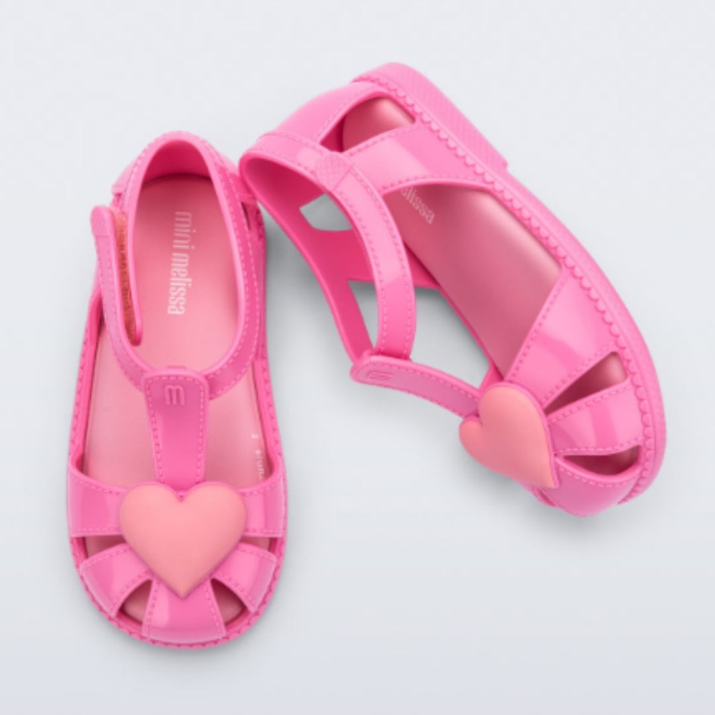 Sandália Mini Melissa Hip Heart Ballerina Baby