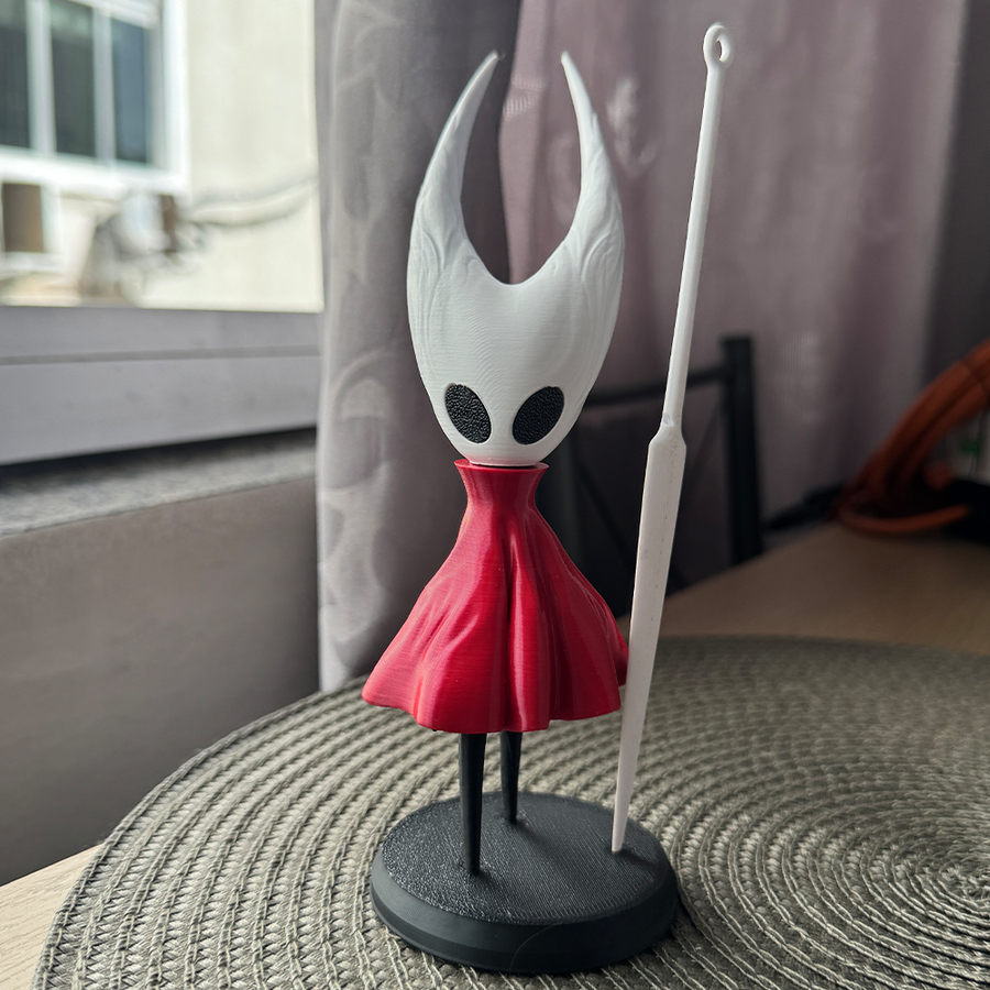 Boneco Hornet Silksong Hollow Knight Decoração Gamer Colecionável