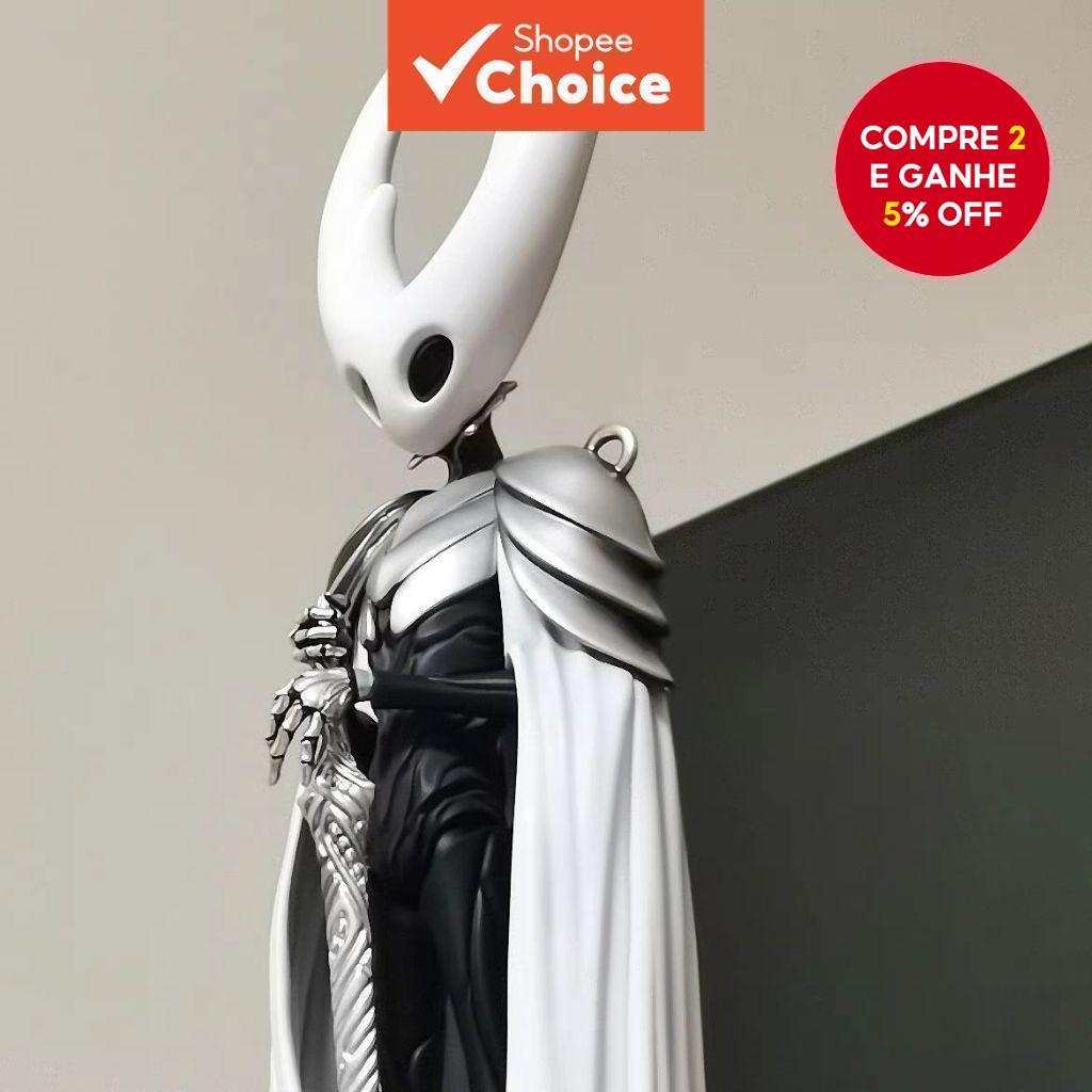 25CM Estátua de Figura do Cavaleiro Oco Silksong Rei Pálido Modelo Brinquedos de Jogos para Coleção