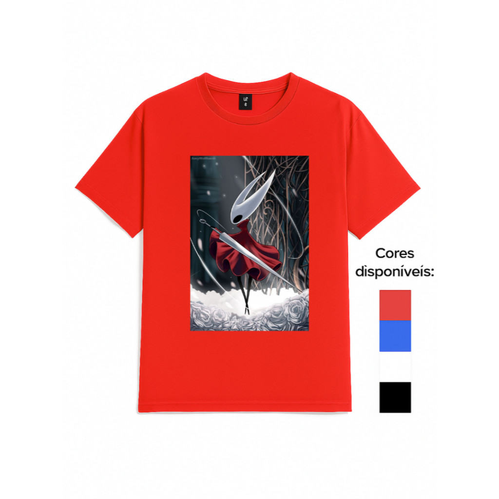 Camiseta Silksong Game Infantil Adulto Estampada Adulto Jogo T shirt Algodão Unissex Masculina Feminina Roupa Infantil