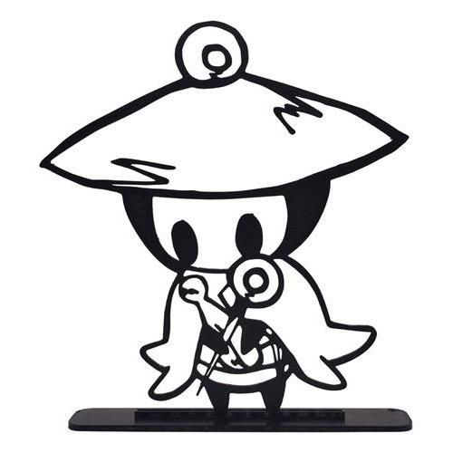 Escultura Decorativa Sherma Hollow Knight Silksong Silhueta Preto