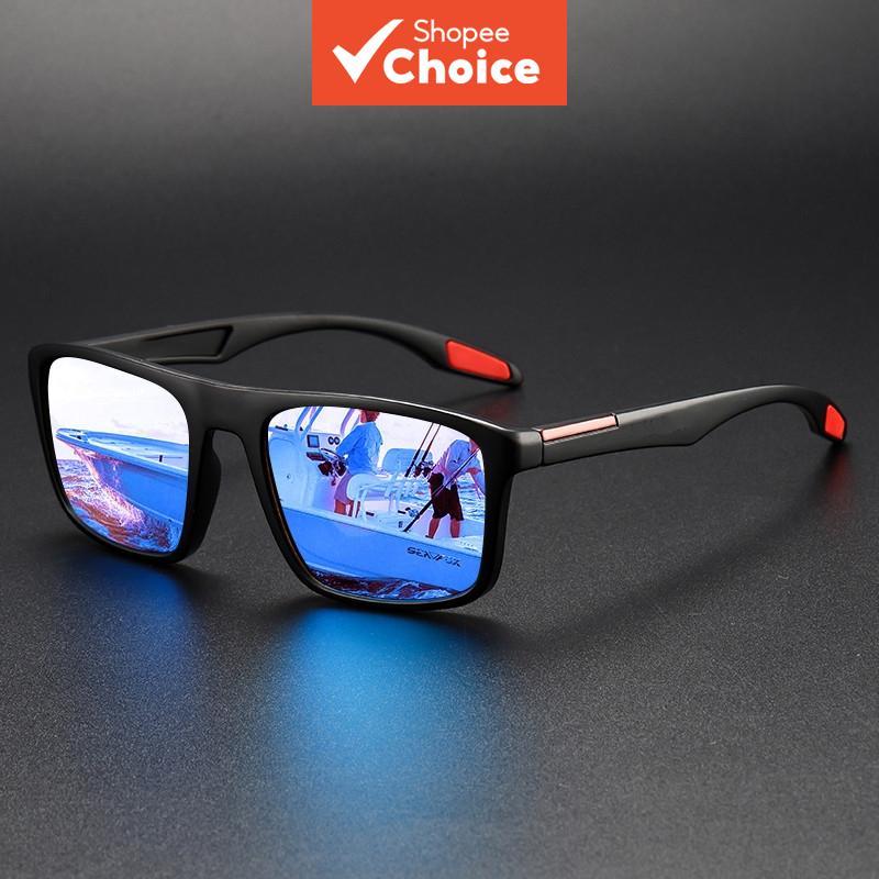 Óculos de sol esportivos de proteção UV400 para homens e mulheres, óculos para pesca, ciclismo, dirigir e trilhas