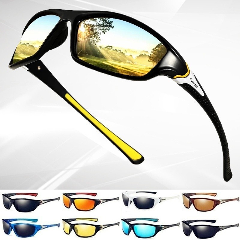 Óculos De Sol Retro Polarizados Masculinos Para Dirigir , Travel , Fishing Clássicos Ciclismo Ao Ar Livre Homens