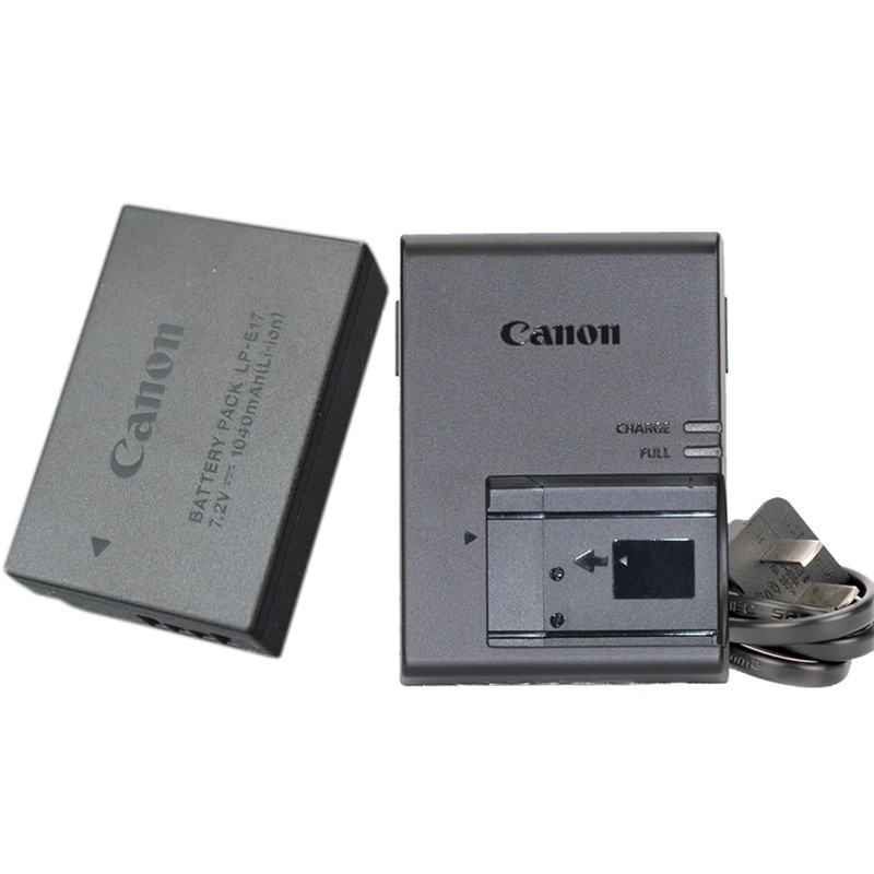 Carregador canon LC-E17C Bateria LP-E17 Para Câmera EOS 850D RP 750D 760D 800D 77D M5 M6 200D M3 Mark II
