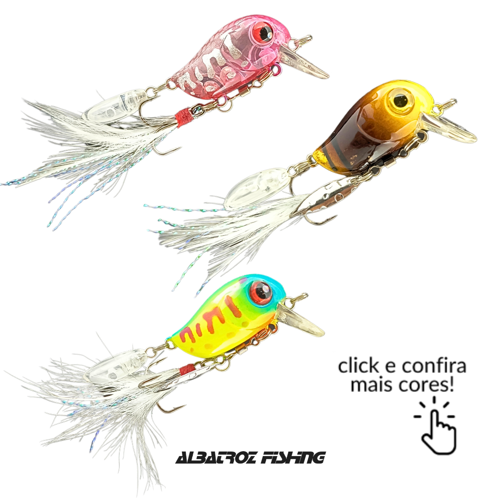 Isca Artificial Albatroz AA7026F 60MM | 6cm 5g