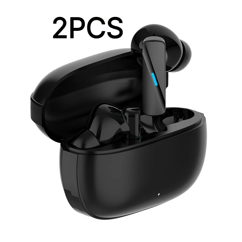 2 Pçs Baixa Latência Jogos Bluetooth Fones De Ouvido Master-Slave Interruptor Único Uso Da Orelha Conexão Estável Intra-