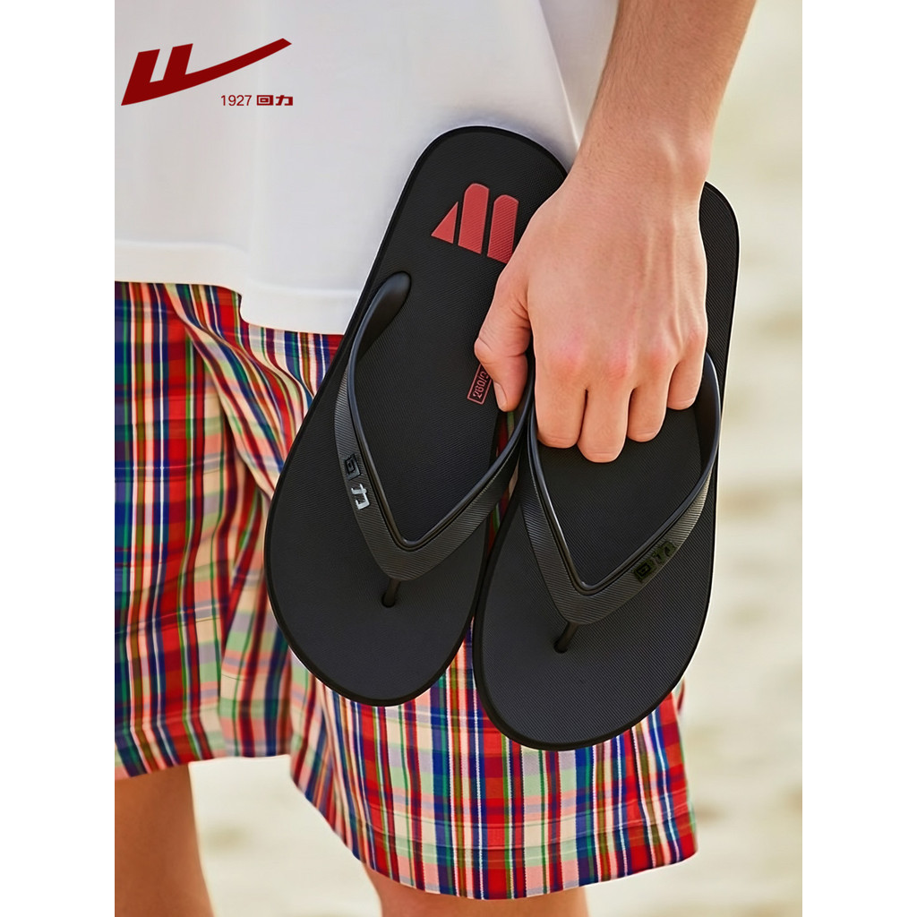 Puxar para trás chinelos chinelos masculinos verão ao ar livre usar desodorante antiderrapante 2026 novo estilo praia ao