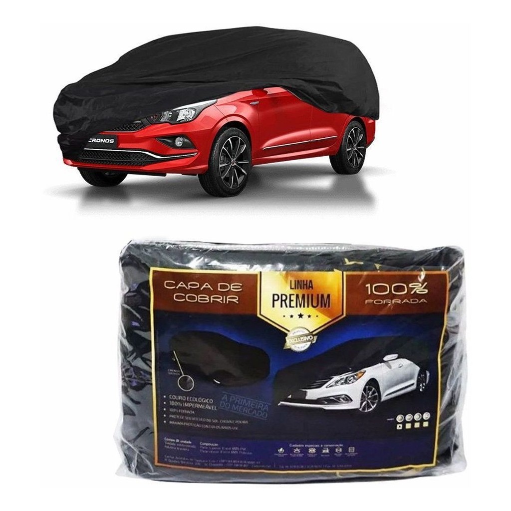 Couro cobrir Chevrolet Onix Plus Impermeável Forrada (M309)