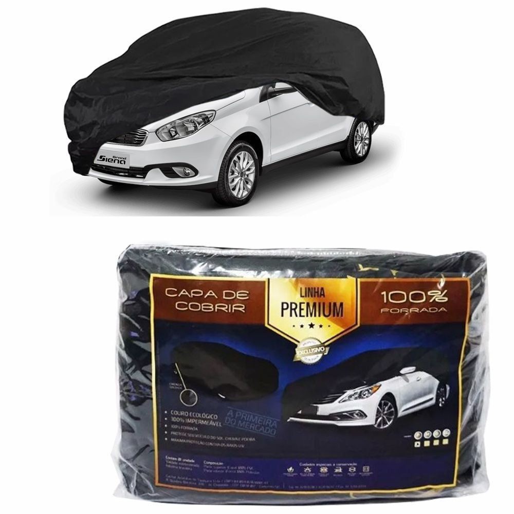 Capa Couro cobrir Fiat Siena Impermeável Forrada (M309)