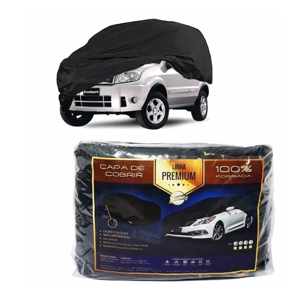 Capa Couro cobrir Ford Ecosport Impermeável Forrada (XM316)