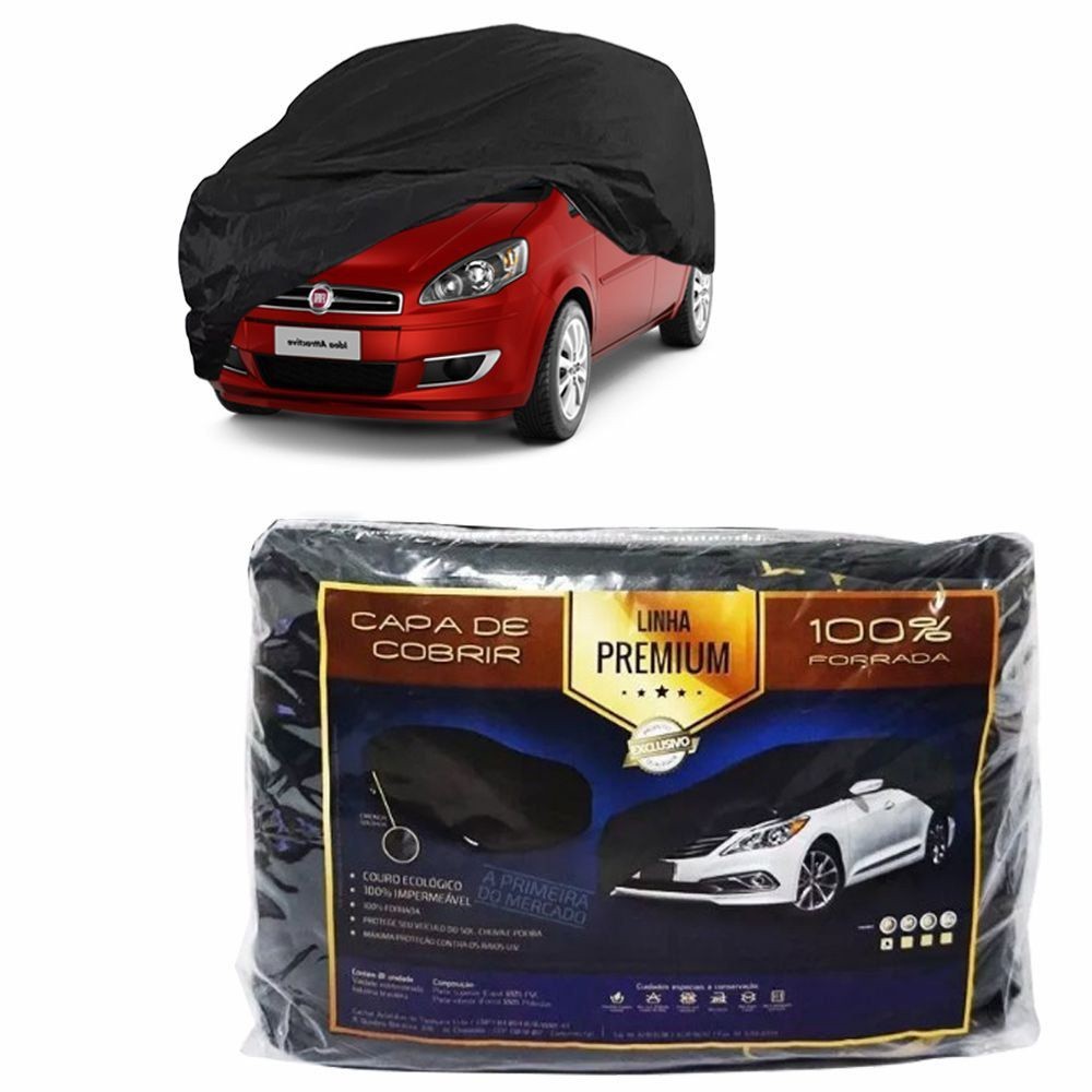 Capa Couro cobrir Fiat Idea Impermeável Forrada (M309)