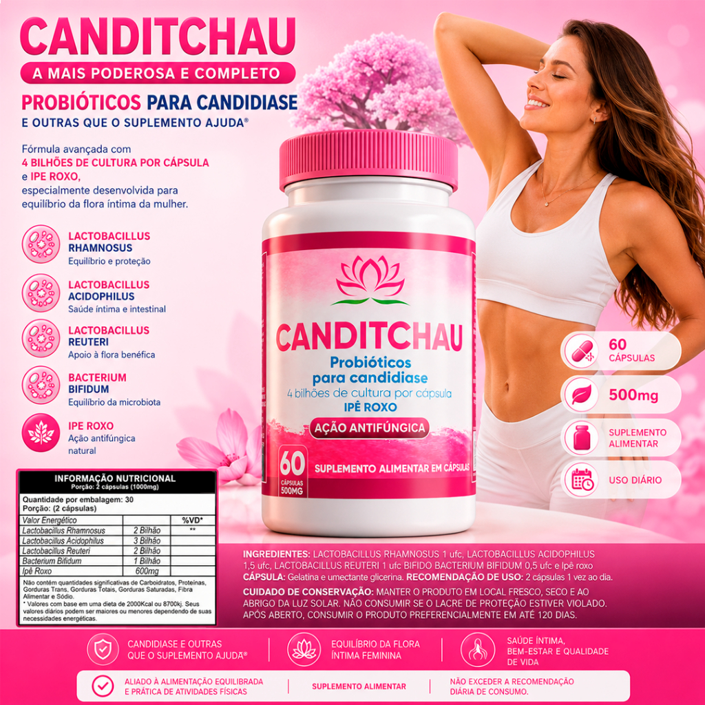 Saude Da mulher suplemento para Flora Vaginal 100% Natural candiditchau ou chá para mulher