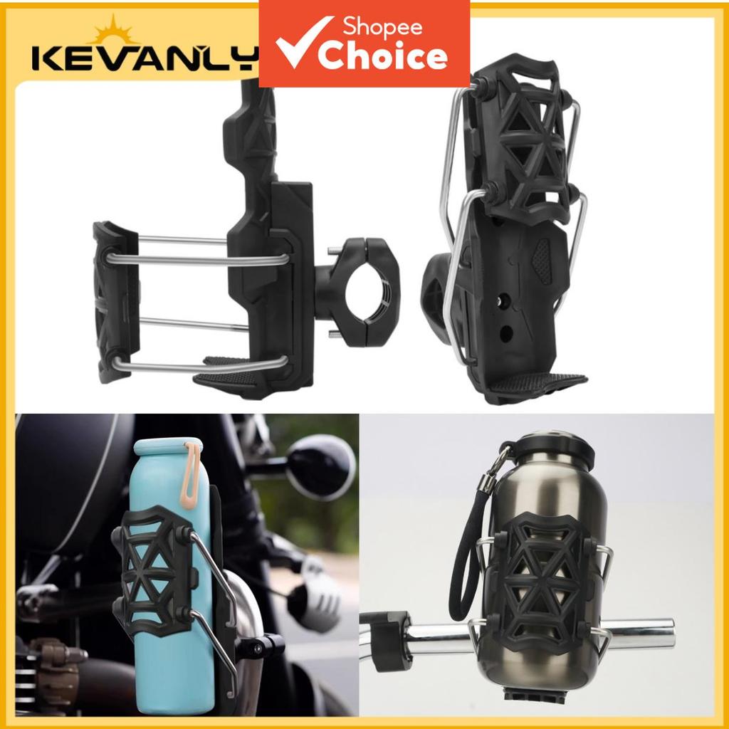 Kevanly Ajustável Motocicleta Bicicleta Suporte De Copo Guiador Garrafa Água Montagem 32-77mm Para Harley Honda Suzuki Y