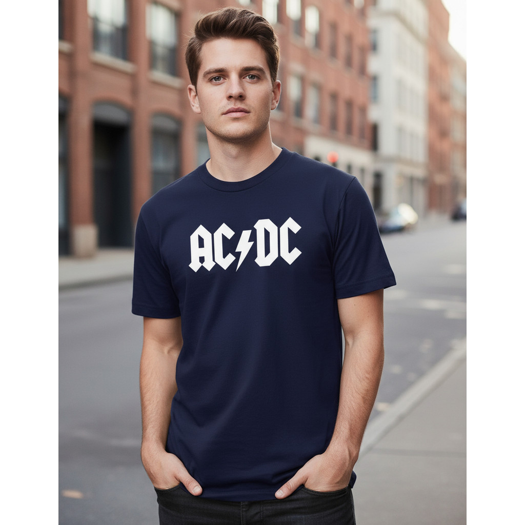 Camiseta Camisa Bandas Rock Ac/dc Acdc Estampa Dtf Unissex Show Festival