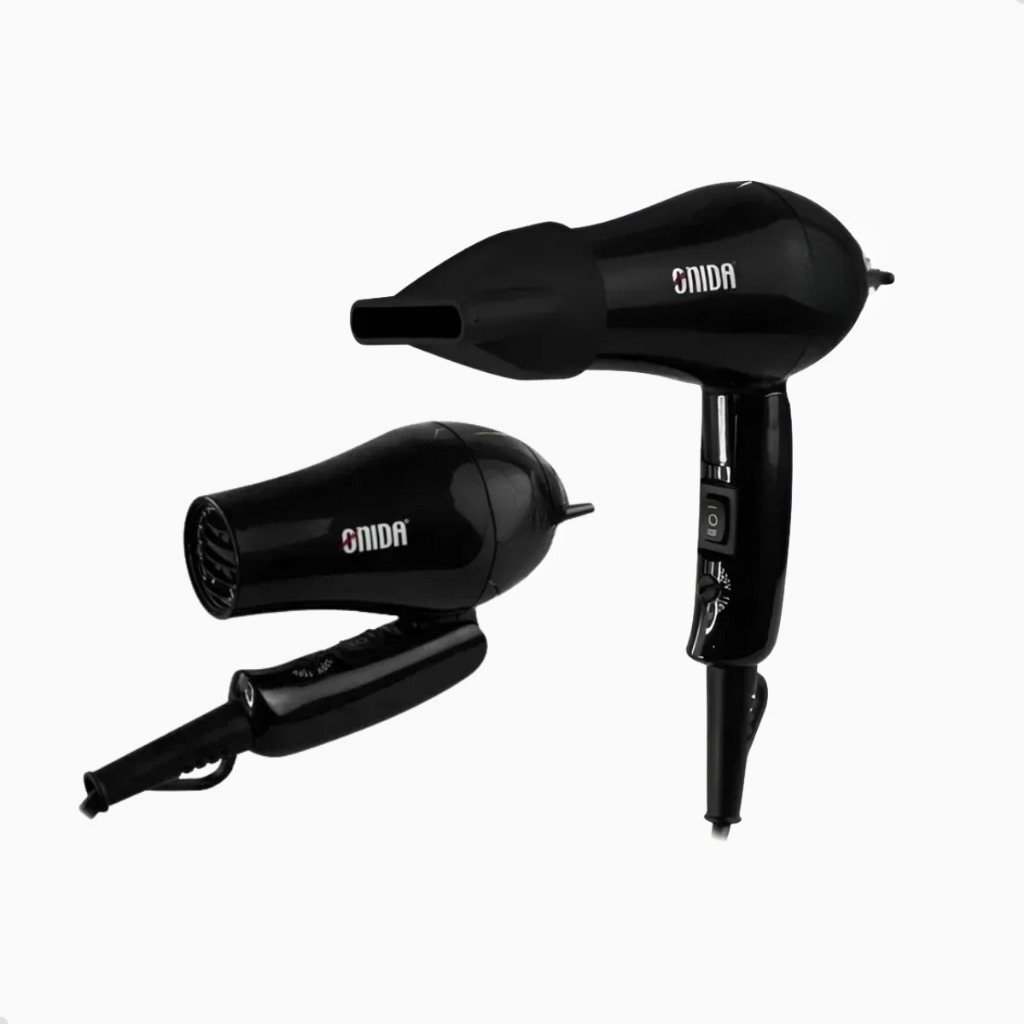 Secador de Cabelo Mini dobrável BIVOLT 3500 Watts de Potencia Para Viagem  Bolsa 110v e 220v