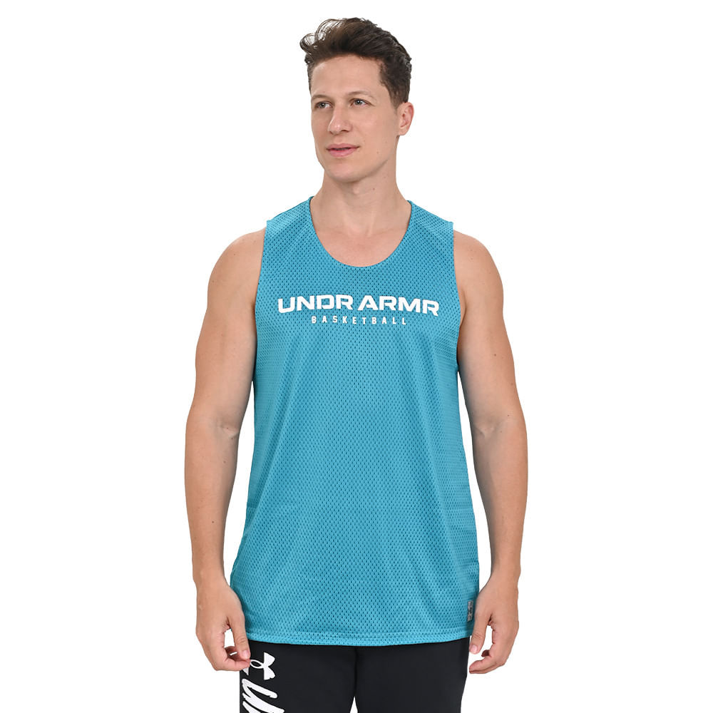 Regata de Basquete Masculino Under Armour Baseline Reversible