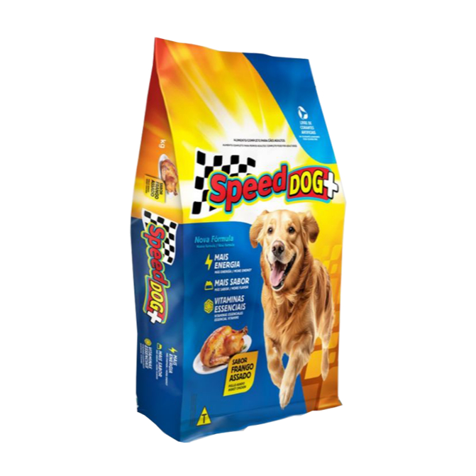 Ração Speed Dog para Cães Adultos sabor Frango Assado 10.1 kg
