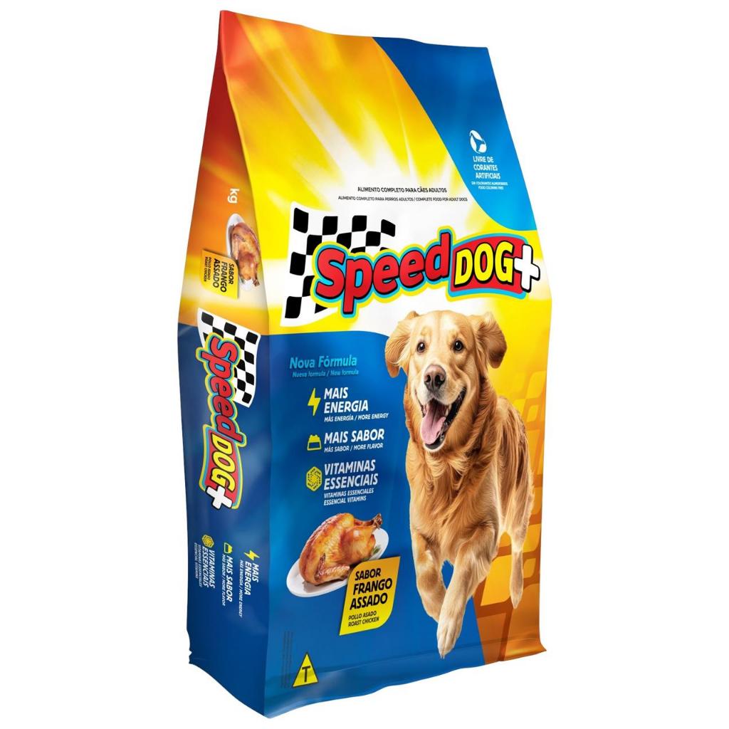 Ração Speed Dog+ Frango Assado Cães Adultos
