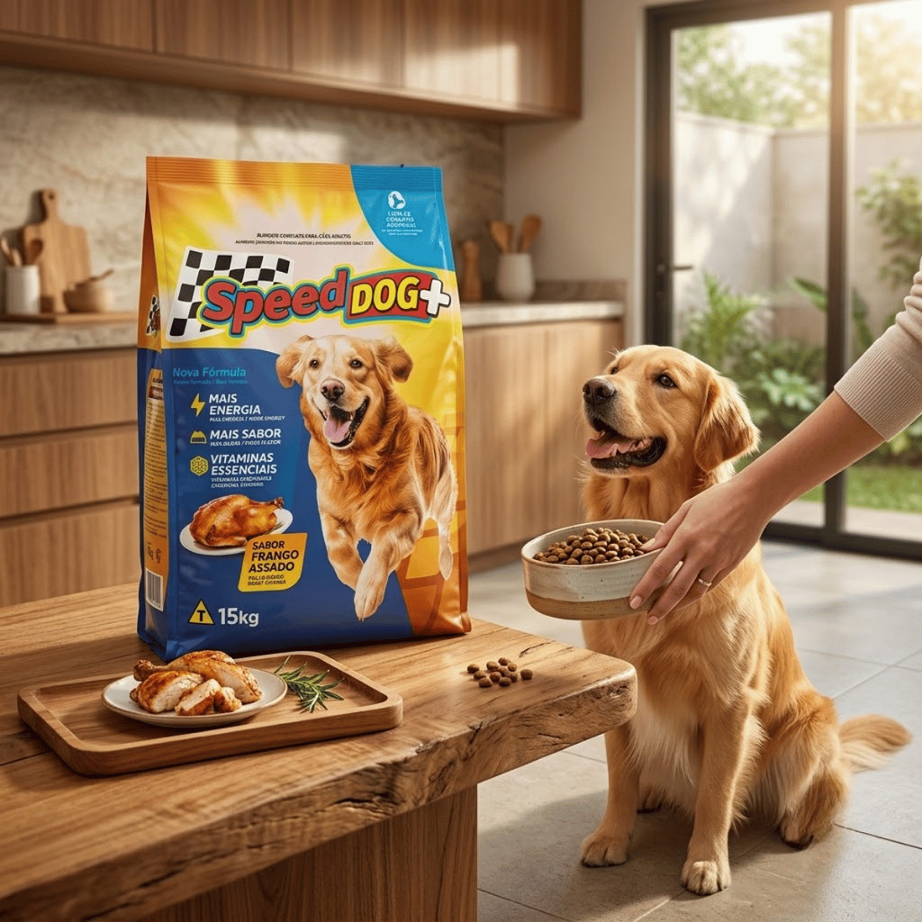 Ração Caes Adultos Speed Dog 15kg Frango Assado