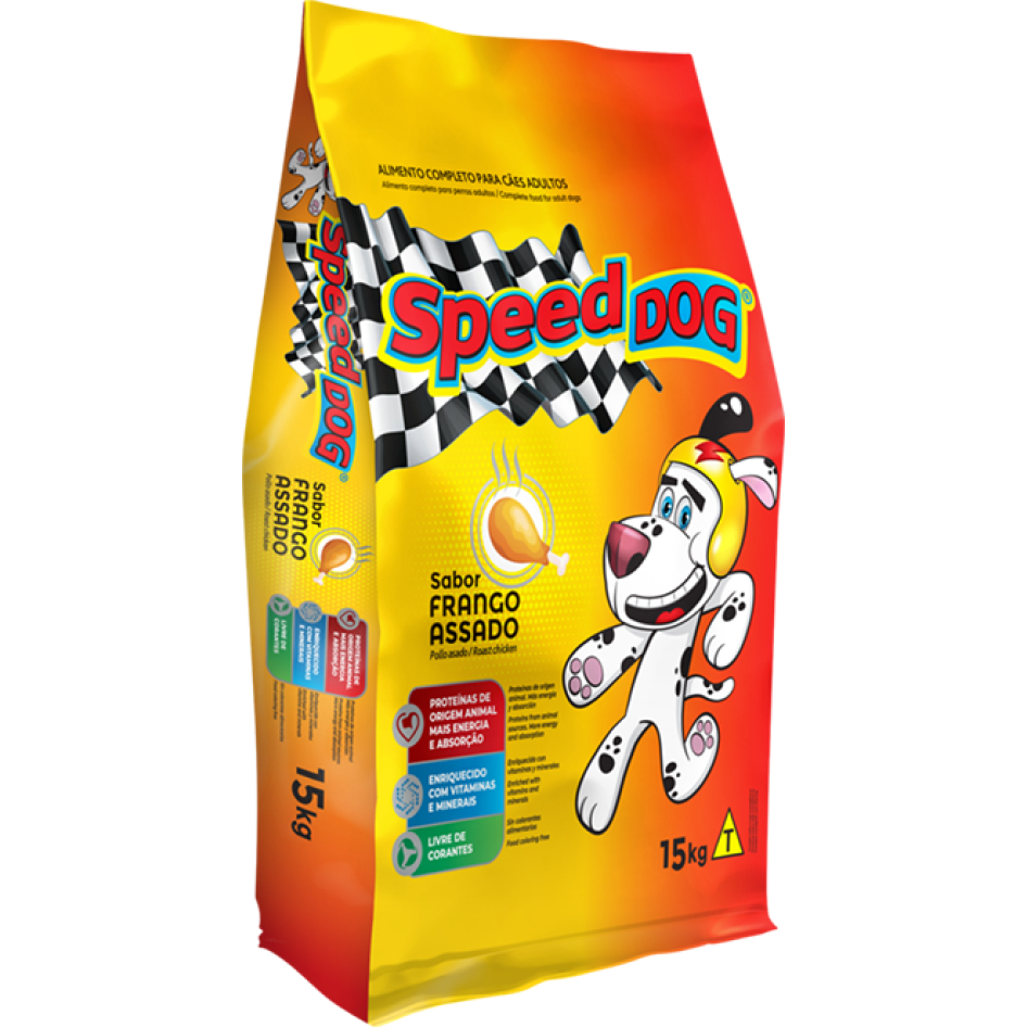 Ração Speed Dog 10kg Cães Adultos