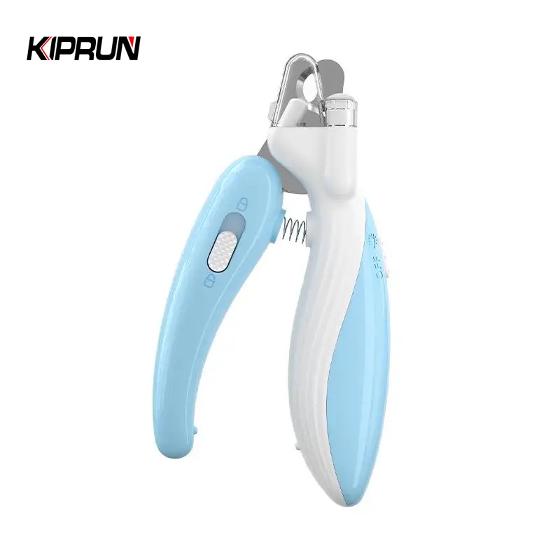 KIPRUN Cortador De Unhas Para Animais De Estimação , Com Luz Led , Garra Tesoura Cães , Gatos , Pequenos , Aparador , Fo