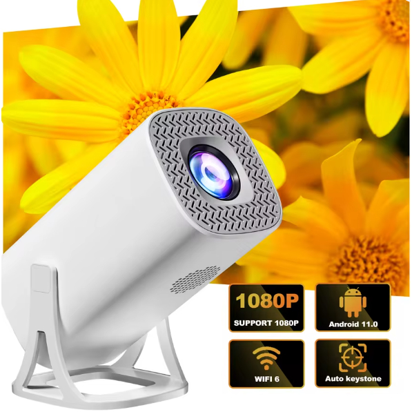 SALANGE S40 Mini Projetor ORIGINAL, 720P WiFi6 BT5.4