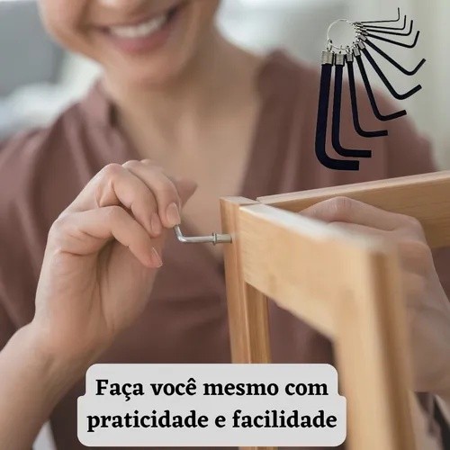 Jogo Chave Allen Guepar 10 Pecas