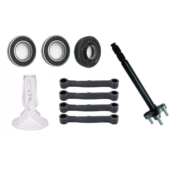 Kit Agitador 8 Blades Eixo Alto Lavadora Brastemp Consul Rolamento Retentor Tirantes