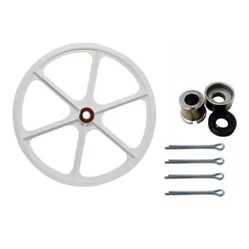 Polia Agitador Colormaq 9kg/15kg Com Kit Bucha + 4 Cupilhas