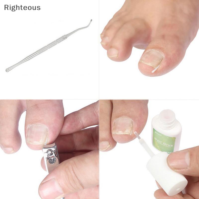 Rightrous Silicone Almofada De Unhas Encravadas Enchimento Sulco Corretor Novo