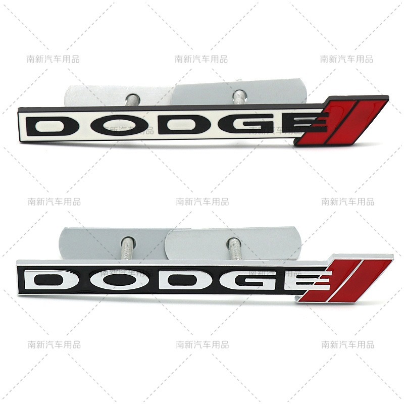 DODGE Metal Grille Emblema Adesivo Decorativo Acessórios Para Carro