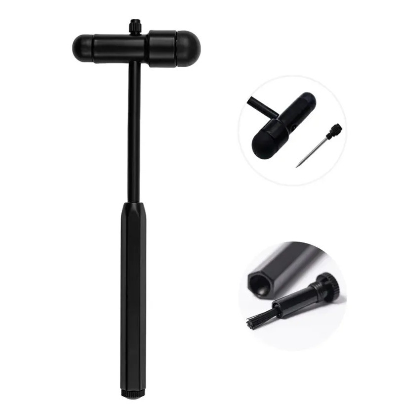 Martelo Buck De Reflexo Neurológico Bic All Black Buck