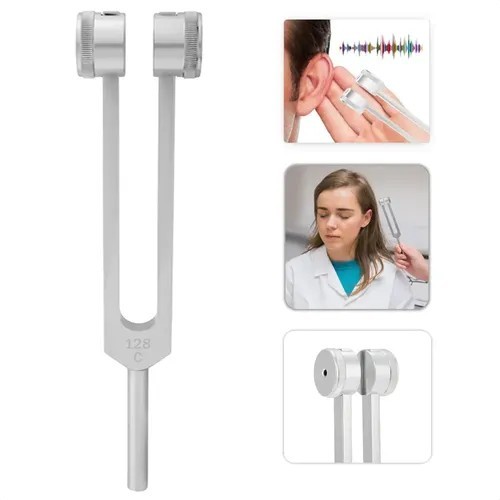 Martelo P/ Avaliação De Reflexos Buck + Diapasão Bic 128 Hz