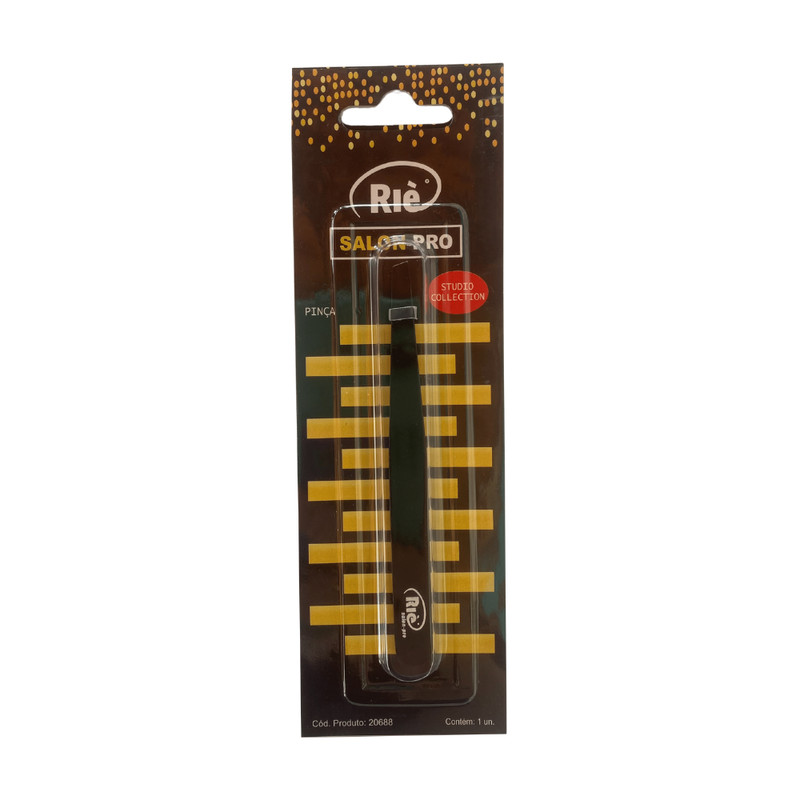RIÈ salonpro Pinça Studio Collection -Cor: Preta - Marca: RIÈ SALON-PRO