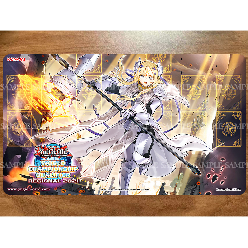 Yu-Gi-Oh Fallen of Albaz Marca Dogmatika Ecclesia O Tapete Virtuoso Para Jogos De Cartas YGO Mat KMC TCG YuGiOh M-006