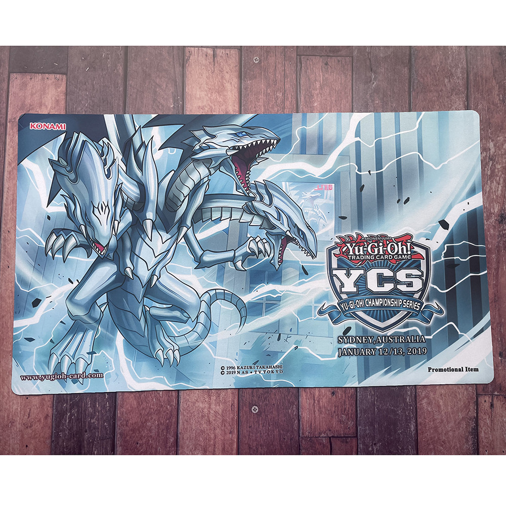 Yu-Gi-Oh Almofada De Cartão De Dragão Branco De Olhos Azuis Tapete De Pagamento YGO KMC TCG YuGiOh Mat-257