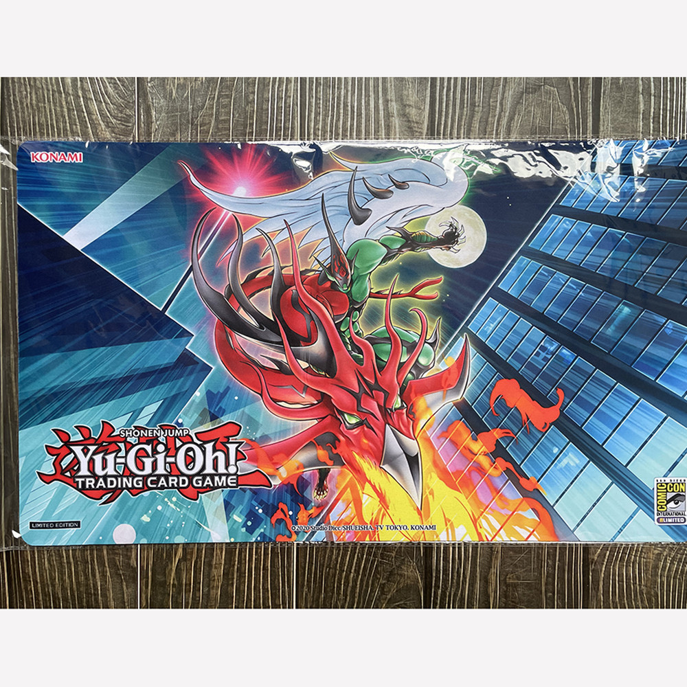 Yu-Gi-Oh Herói Elemental Chama Wingman Playmat YGO Tapete KMC TCG Yugioh MAT-373