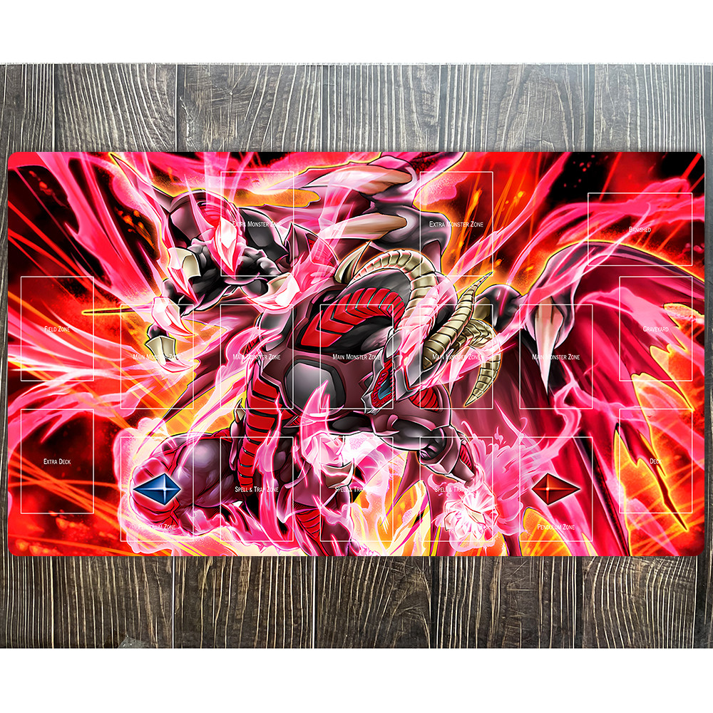 Yu-Gi-Oh Dragão Vermelho Archfiend Mat Card Pad Playmat YGO KMC TCG YuGiOh-119