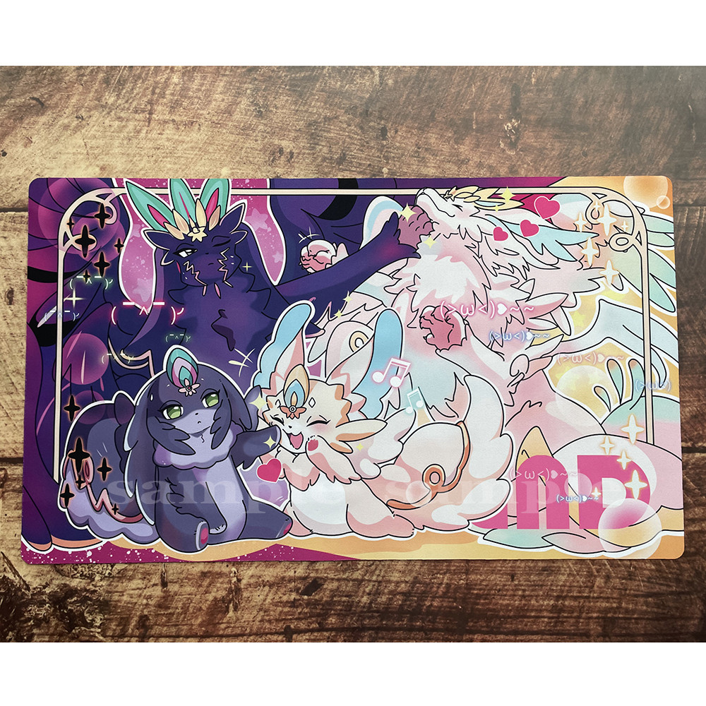 Yu-Gi-Oh Playmat Purrely Exprurely Noir Card Pad YGO Mat MTG KMC TCG YuGiOh-62