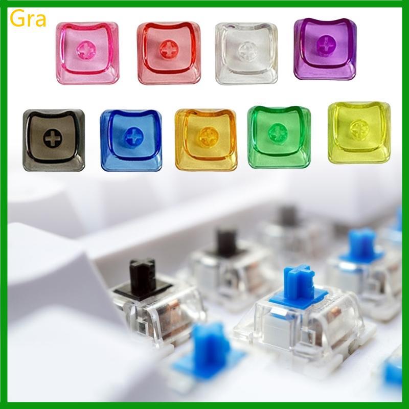 Gra 10pcs Backlits Teclado Personalização Keycap Set Resistente Ao Desgaste Para Interruptores MX