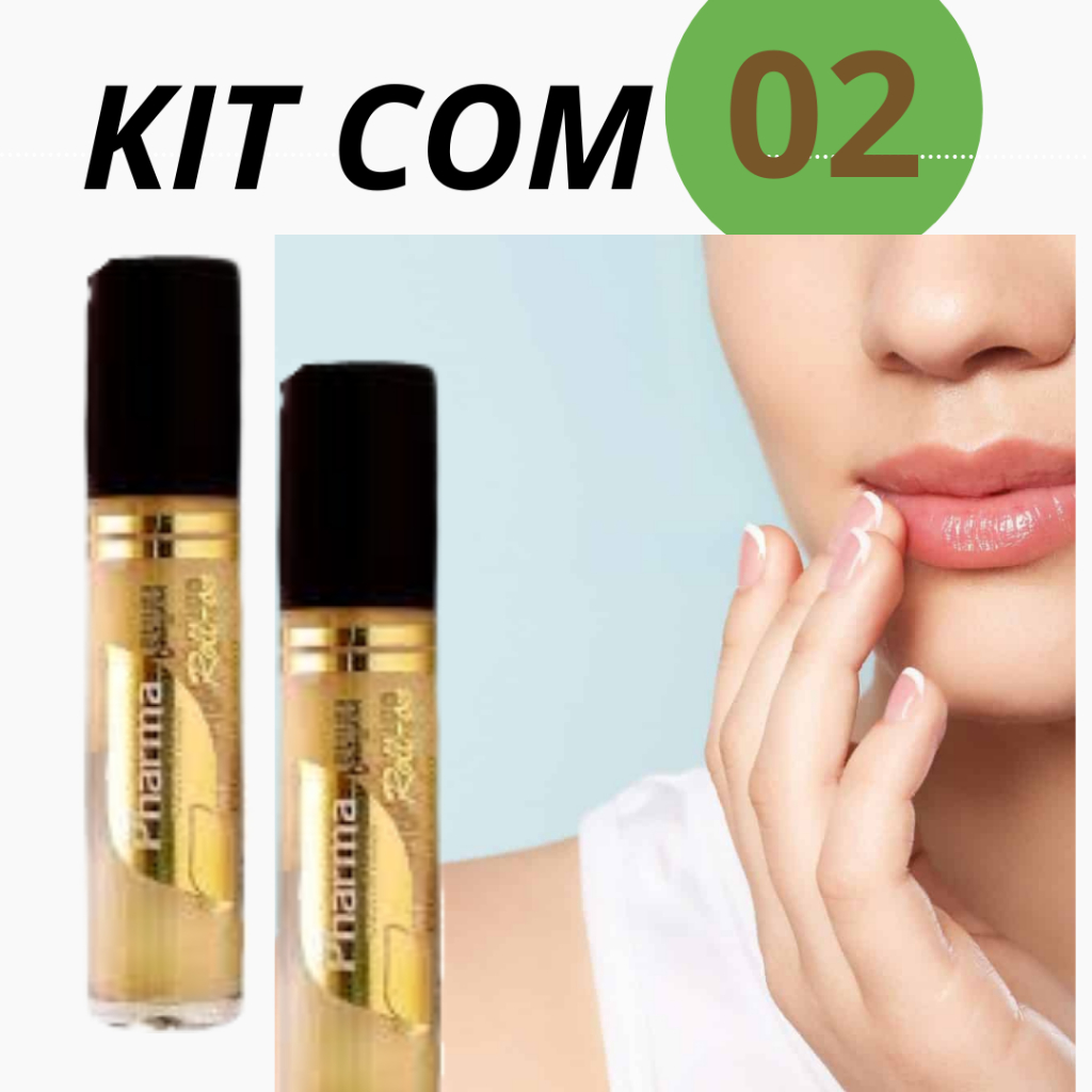Promoção 2 Protetor Labial Manteiga De Cacau Pharma Roll-on